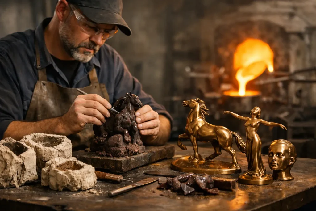 Comment reproduire une œuvre originale en bronze