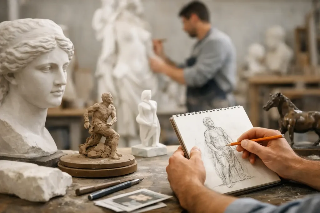 Guide de commande de sculpture sur mesure