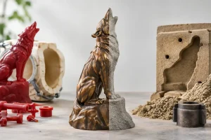 Cire perdue ou sable pour une sculpture durable