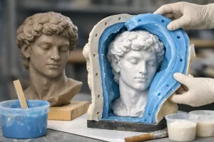 Comment mouler une sculpture en silicone