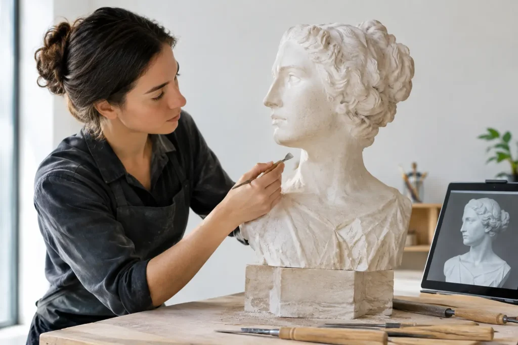 Guide de reproduction d’une œuvre sculpturale